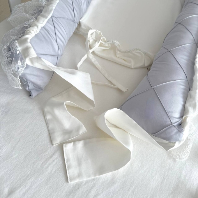 Protecție somn – Baby Nest Classic gri